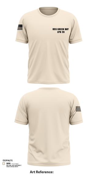 Short Sleeve Performance Shirt, USS GREEN BAY LPD 20, Navy, Teamtime, Team time, sublimation, custom sports apparel, team uniforms, spirit wear, spiritwear, sports uniforms, custom shirts, team store, custom team store, fundraiser sports, apparel fundraiser