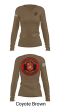 V3/2 53634498 Women's Long Sleeve V-neck Shirt - 17