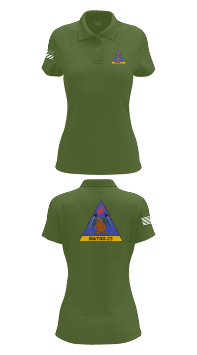 matsg-23 81067333 Women's Short Sleeve Performance Polo  - 55