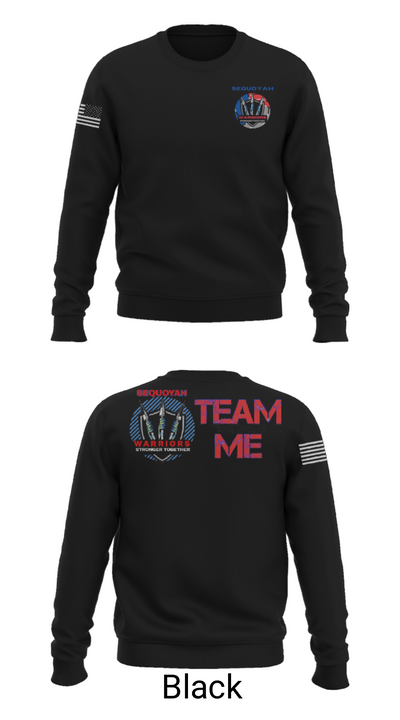 Lady Warriors 17642628 Crew Neck Sweatshirt - 21