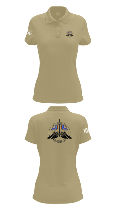 2-13th AVN REGT, 150U Certification Course 19965243 Women's Short Sleeve Performance Polo  - 95