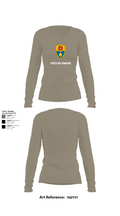 870th mp company 27373000 Women's Long Sleeve V-neck Shirt -1 62