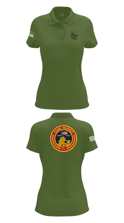 Rogue Valley 54220883 Women's Short Sleeve Performance Polo  - 55
