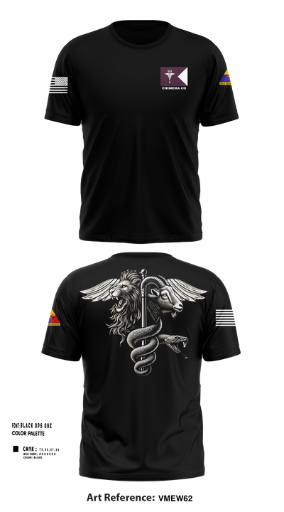CHIMERA CO 12751765 Short Sleeve Performance Shirt - 3