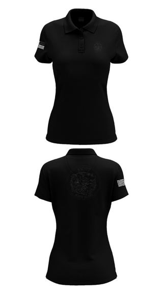 Women's Short Sleeve Performance Polo, USS MAKIN ISLAND, Navy, Teamtime, Team time, sublimation, custom sports apparel, team uniforms, spirit wear, spiritwear, sports uniforms, custom shirts, team store, custom team store, fundraiser sports, apparel fundraiser