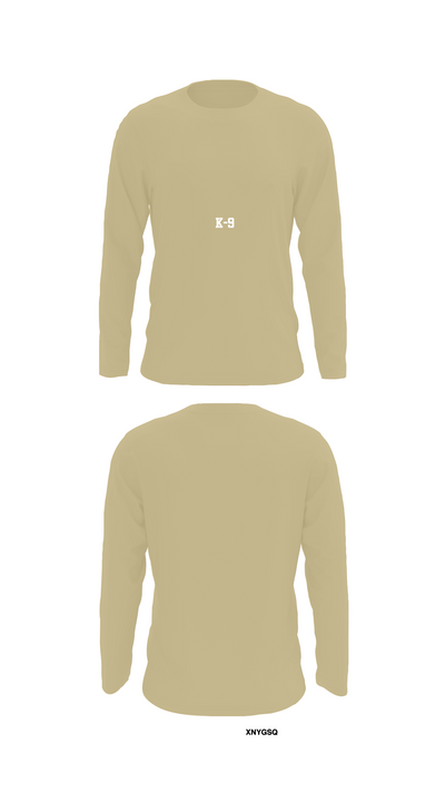 K-9 1475818 Long Sleeve Performance Shirt 88