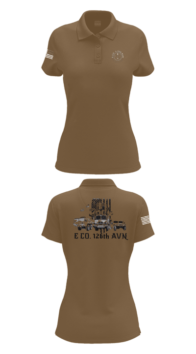 B Co. 1-126AVN 81837658 Women's Short Sleeve Performance Polo  - 15