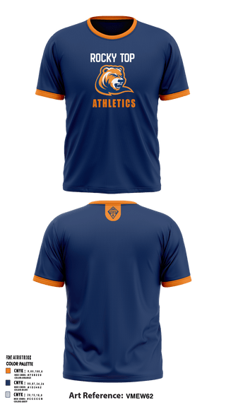 Old School Cotton Feel Shirt, Rocky Top MS, Spirit Store, Teamtime, Team time, sublimation, custom sports apparel, team uniforms, spirit wear, spiritwear, sports uniforms, custom shirts, team store, custom team store, fundraiser sports, apparel fundraiser