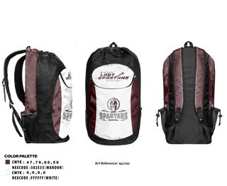 Gear Bag, Berthoud High School Basketball, Women's Basketball, Teamtime, Team time, sublimation, custom sports apparel, team uniforms, spirit wear, spiritwear, sports uniforms, custom shirts, team store, custom team store, fundraiser sports, apparel fundraiser