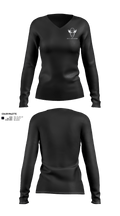 DC-1 Outlaws 94538191 Women's Long Sleeve V-neck Shirt - 1