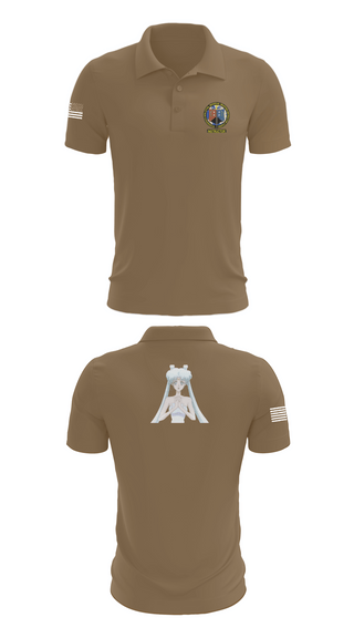 Short Sleeve Performance Polo, MARDET Fort Leonard Wood Basic Military Police School House (FLW) INIWIC, , Teamtime, Team time, sublimation, custom sports apparel, team uniforms, spirit wear, spiritwear, sports uniforms, custom shirts, team store, custom team store, fundraiser sports, apparel fundraiser