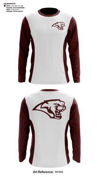 Long Sleeve Shooting Shirt, Central Noble Senior High School Basketball, Women's Basketball, Teamtime, Team time, sublimation, custom sports apparel, team uniforms, spirit wear, spiritwear, sports uniforms, custom shirts, team store, custom team store, fundraiser sports, apparel fundraiser