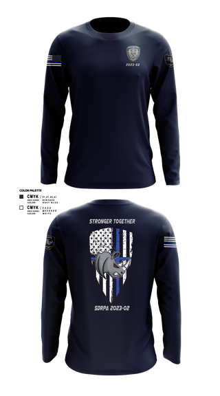 Long Sleeve Performance Shirt, SDRPA, Police, Teamtime, Team time, sublimation, custom sports apparel, team uniforms, spirit wear, spiritwear, sports uniforms, custom shirts, team store, custom team store, fundraiser sports, apparel fundraiser