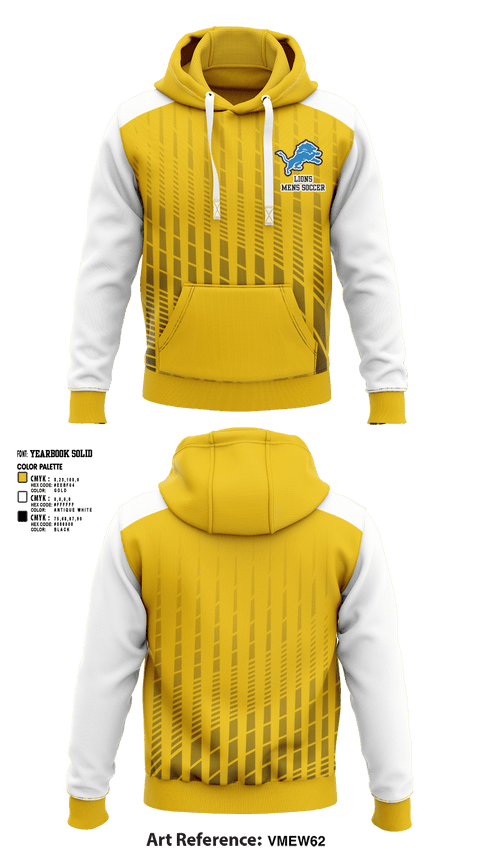 Hoodie, lions, Men's Soccer, Teamtime, Team time, sublimation, custom sports apparel, team uniforms, spirit wear, spiritwear, sports uniforms, custom shirts, team store, custom team store, fundraiser sports, apparel fundraiser