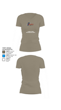i9 Sports of North Mecklenburg/South Iredell 39583391 Women's Short Sleeve V-neck Shirt - 26