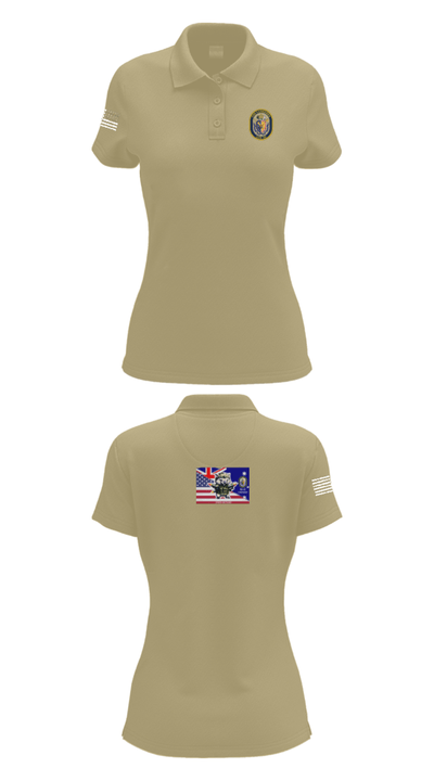 USS CANBERRA (LCS 30) 2170630 Women's Short Sleeve Performance Polo  - 90