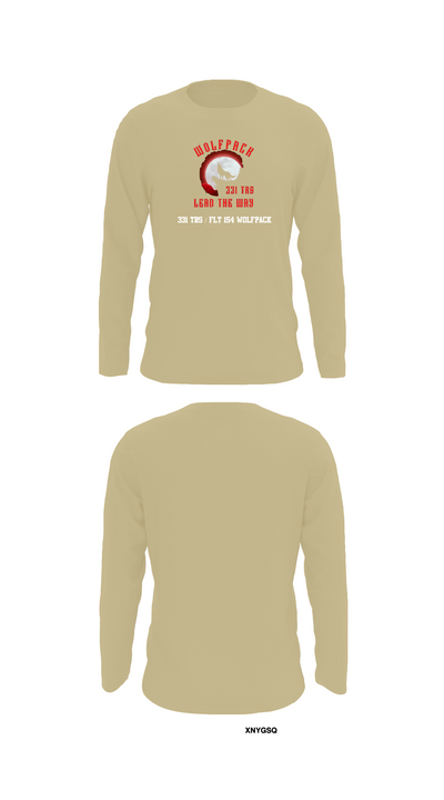 331 TRS / FLT 154 WOLFPACK 75262694 Long Sleeve Performance Shirt 92