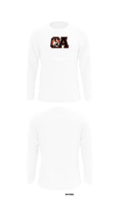Oliver Ames High School Wrestling 5385977 Long Sleeve Performance Shirt 8