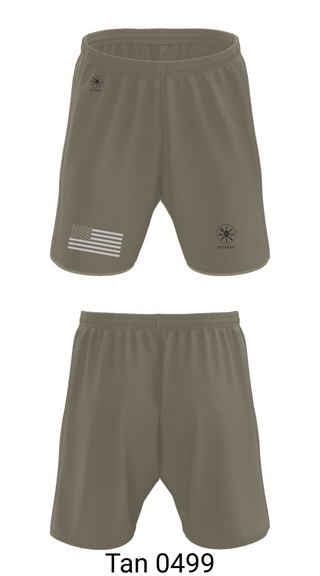 Athletic Shorts With Pockets, Octagon, , Teamtime, Team time, sublimation, custom sports apparel, team uniforms, spirit wear, spiritwear, sports uniforms, custom shirts, team store, custom team store, fundraiser sports, apparel fundraiser