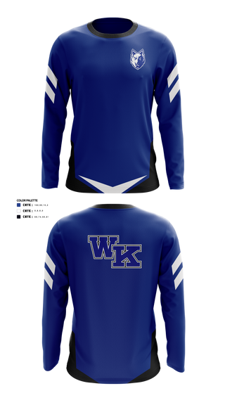 Long Sleeve Performance Shirt, Worthington Kilbourne High School Golf, Golf, Teamtime, Team time, sublimation, custom sports apparel, team uniforms, spirit wear, spiritwear, sports uniforms, custom shirts, team store, custom team store, fundraiser sports, apparel fundraiser