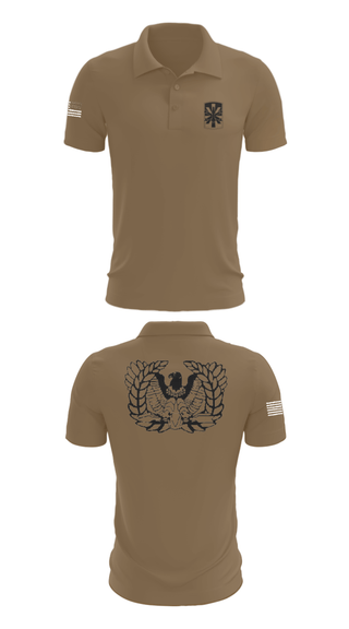 Short Sleeve Performance Polo, 2/43 ADA, Army, Teamtime, Team time, sublimation, custom sports apparel, team uniforms, spirit wear, spiritwear, sports uniforms, custom shirts, team store, custom team store, fundraiser sports, apparel fundraiser