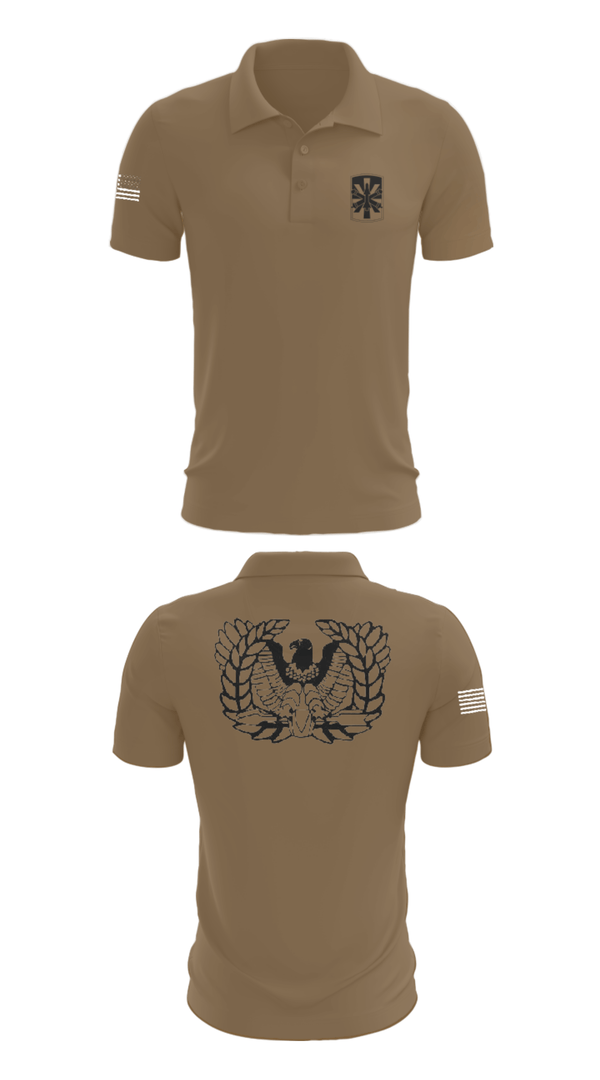 Short Sleeve Performance Polo, 2/43 ADA, Army, Teamtime, Team time, sublimation, custom sports apparel, team uniforms, spirit wear, spiritwear, sports uniforms, custom shirts, team store, custom team store, fundraiser sports, apparel fundraiser