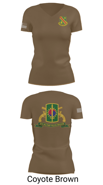 728th MP 18984654 Women's Short Sleeve V-neck Shirt - 8