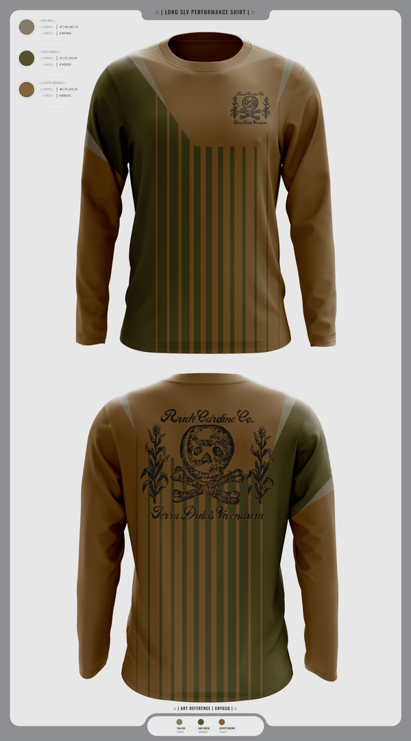 Long Sleeve Performance Shirt, Ruck Caroline Co., Cross Country, Teamtime, Team time, sublimation, custom sports apparel, team uniforms, spirit wear, spiritwear, sports uniforms, custom shirts, team store, custom team store, fundraiser sports, apparel fundraiser