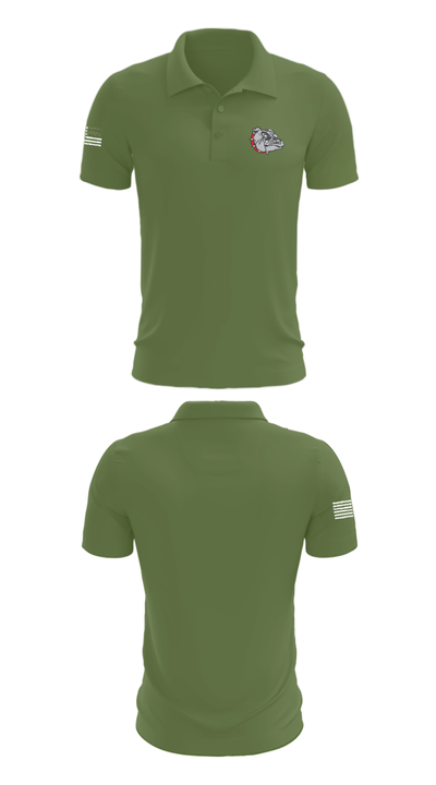 Pleasanton Elementary School Cheer 69415211 Short Sleeve Performance Polo - 21