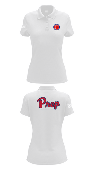 Womens Short Sleeve Performance Polo, Jackson Preparatory School Swimming, Swimming, Teamtime, Team time, sublimation, custom sports apparel, team uniforms, spirit wear, spiritwear, sports uniforms, custom shirts, team store, custom team store, fundraiser sports, apparel fundraiser