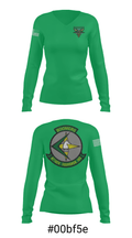 VA-165 Boomers 8750909 Women's Long Sleeve V-neck Shirt - 10