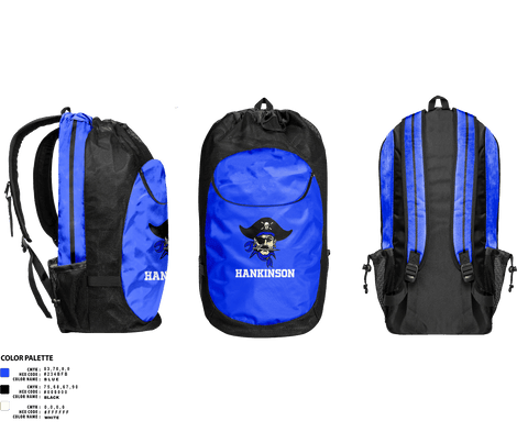 Gear Bag, Hankinson Public School Basketball, Men's Basketball, Teamtime, Team time, sublimation, custom sports apparel, team uniforms, spirit wear, spiritwear, sports uniforms, custom shirts, team store, custom team store, fundraiser sports, apparel fundraiser