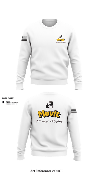 Crew Neck Sweatshirt, Muvit, , Teamtime, Team time, sublimation, custom sports apparel, team uniforms, spirit wear, spiritwear, sports uniforms, custom shirts, team store, custom team store, fundraiser sports, apparel fundraiser