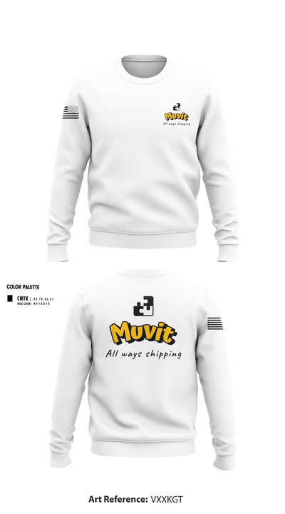 Muvit 8063137 Crew Neck Sweatshirt - 4