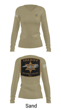 DCSO 2nd Squad 88139355 Women's Long Sleeve V-neck Shirt - 92