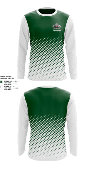 Long Sleeve Performance Shirt, Alpena High School Swimming, Swimming, Teamtime, Team time, sublimation, custom sports apparel, team uniforms, spirit wear, spiritwear, sports uniforms, custom shirts, team store, custom team store, fundraiser sports, apparel fundraiser