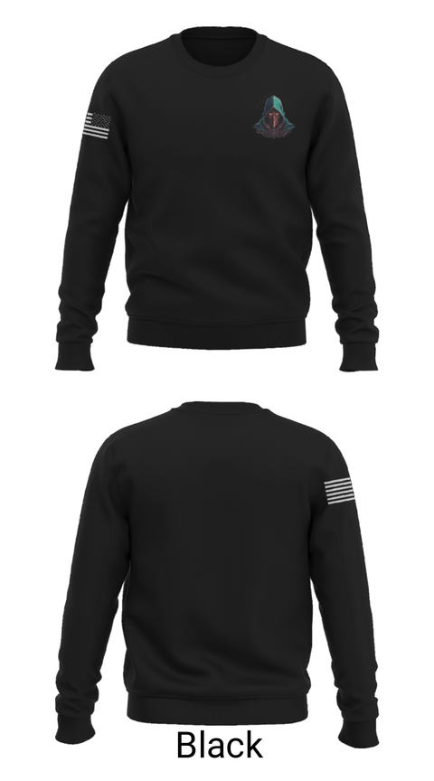 Crew Neck Sweatshirt, 2nd Platoon Charlie Battery 5-4, Army, Teamtime, Team time, sublimation, custom sports apparel, team uniforms, spirit wear, spiritwear, sports uniforms, custom shirts, team store, custom team store, fundraiser sports, apparel fundraiser
