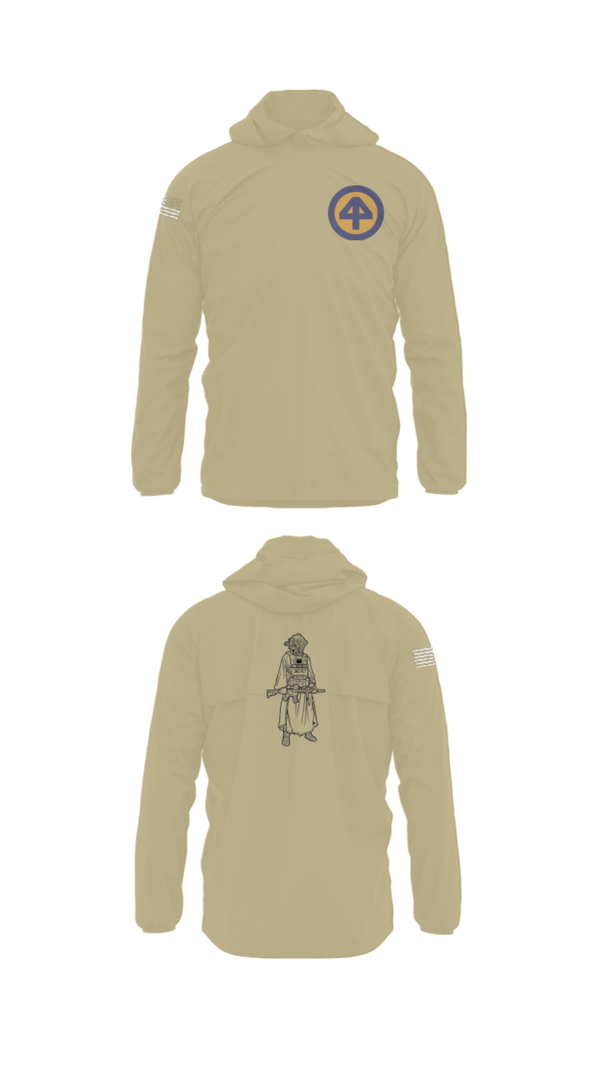 Windbreaker, A Co 1/1-114th, Army, Teamtime, Team time, sublimation, custom sports apparel, team uniforms, spirit wear, spiritwear, sports uniforms, custom shirts, team store, custom team store, fundraiser sports, apparel fundraiser