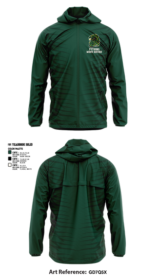 Windbreaker, PYTHONS, Men's Soccer, Teamtime, Team time, sublimation, custom sports apparel, team uniforms, spirit wear, spiritwear, sports uniforms, custom shirts, team store, custom team store, fundraiser sports, apparel fundraiser