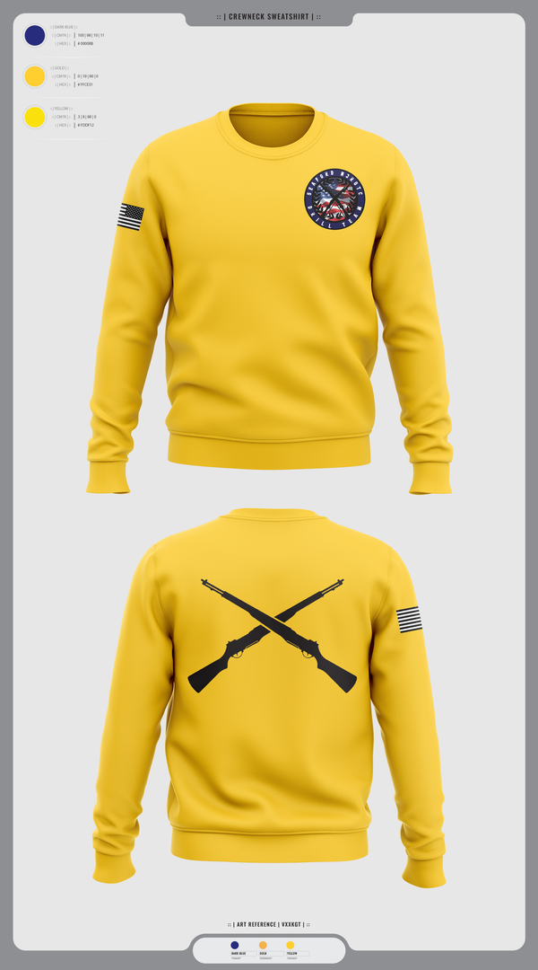 Crew Neck Sweatshirt, Seaford NJROTC, Navy, Teamtime, Team time, sublimation, custom sports apparel, team uniforms, spirit wear, spiritwear, sports uniforms, custom shirts, team store, custom team store, fundraiser sports, apparel fundraiser