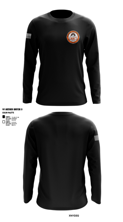 Harris/Galveston County REACT 98320427 Long Sleeve Performance Shirt 1