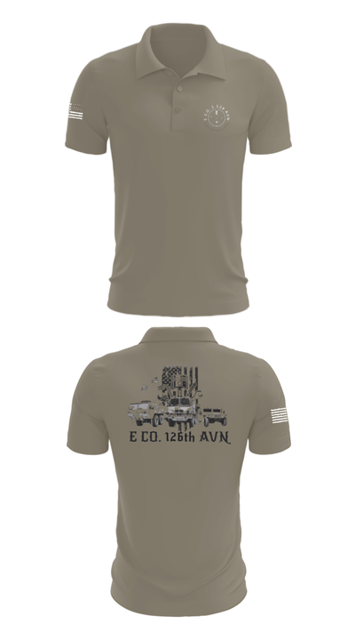B Co. 1-126AVN 81837658 Short Sleeve Performance Polo - 67