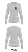 75th rangers 46029511 Women's Long Sleeve V-neck Shirt - 6