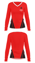 Palmetto High School Track 78155481 Women's Long Sleeve V-neck Shirt - 25
