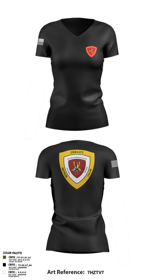 Womens Short Sleeve Vneck Shirt, HQBN 3D MARDIV, Marines, Teamtime, Team time, sublimation, custom sports apparel, team uniforms, spirit wear, spiritwear, sports uniforms, custom shirts, team store, custom team store, fundraiser sports, apparel fundraiser