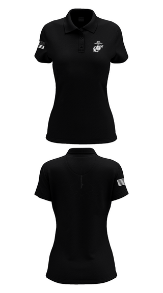 Womens Short Sleeve Performance Polo, Mals 12, Marines, Teamtime, Team time, sublimation, custom sports apparel, team uniforms, spirit wear, spiritwear, sports uniforms, custom shirts, team store, custom team store, fundraiser sports, apparel fundraiser