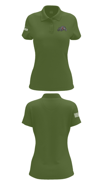 Bucklin R-2 High School Cheer 73850439 Women's Short Sleeve Performance Polo  - 25