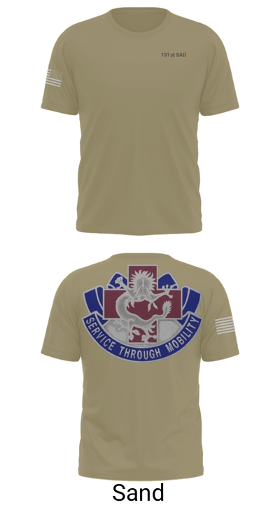 131st SAD 30923747 Short Sleeve Performance Shirt - 96