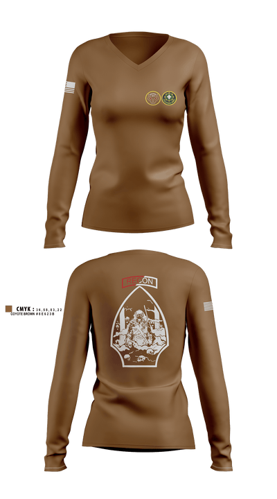 Mattsalinas2 18835507 Women's Long Sleeve V-neck Shirt - 3
