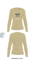Baker 3-509th 3rd Plt 1st squad 60073036 Women's Long Sleeve V-neck Shirt - 82